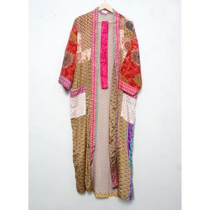 Vente en gros et fabrication de kimonos en soie à bas prix, vêtements de nuit, cadeau pour la fête des mères, robes de demoiselle d'honneur, taille unique, kimono en soie - Product Image 5