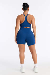 Conjunto de Yoga Transpirable de Secado Rápido, Traje Deportivo sin Costuras, Camiseta de Manga Corta y Pantalones Cortos de Yoga - Product Image 3