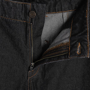 Pantalones Vaqueros de Mezclilla para Hombre, Corte Holgado, Cintura Alta, Lavado Oscuro, Estilo Casual, de Algodón, para Otoño - Product Image 4