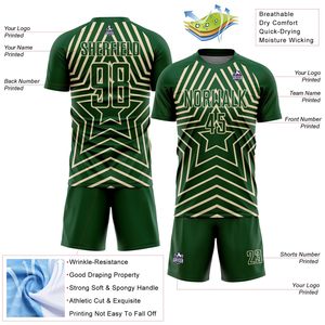 Camiseta de Fútbol Personalizada con Nuevo Diseño de Alta Calidad, Uniforme de Fútbol con Sublimación Completa para Equipo, Camiseta de Entrenamiento para Hombre en Venta - Product Image 3