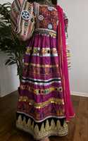 Robes maxi vintage afghanes à manches courtes et taille haute, en dentelle écologique de haute qualité, pour femmes, OEM/ODM