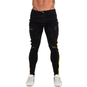 Pantalones Deportivos Casuales para Hombre, Negros, Transpirables, Ligeros, de Cintura Alta, 100% Algodón - Product Image 5