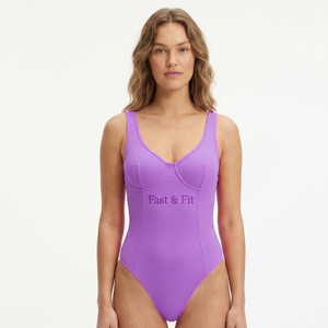 Traje de Baño de Playa Estilo Nuevo para Mujer, Traje de Baño a Bajo Precio, Hecho con Tela 100% Poliéster - Product Image 4