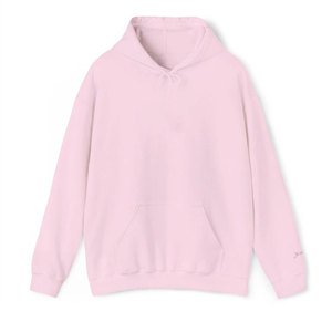 Sweat à capuche unisexe de qualité supérieure, couleurs douces, manches longues, respirant, 100% coton, tissu polaire écologique, fermeture éclair, capuche arrière, hiver - Product Image 1