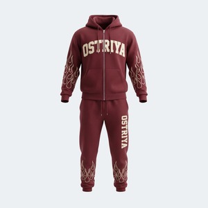Conjunto Deportivo Unisex de Alta Calidad, Nuevo, Precio Razonable, Mangas Largas, Servicio OEM, Ligero, con Capucha - Product Image 5