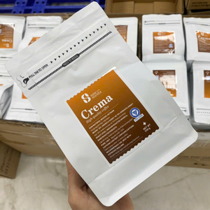 เมล็ดกาแฟอาราบิก้าและโรบัสต้าคั่วกลาง รสหวาน พรีเมียม คาเฟอีนในตัว บรรจุถุงเต็มเมล็ด รับผลิตแบบ OEM/ODM ขายส่ง กาแฟซินห์ - Product Image 5