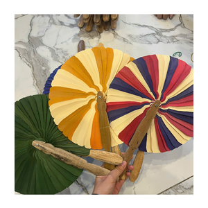 Vietnam Bamboo Hand Fan Eco Friendly Handmade Traditional Design Lightweight Cultural Decoration Wedding Souvenir Export - Product Image 2