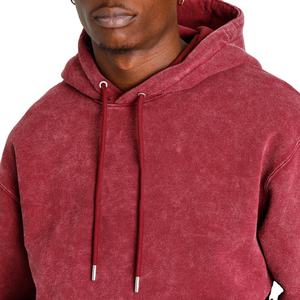 Sudaderas con capucha ligeras con lavado ácido para hombre, Jersey de algodón 100%, ropa de calle, Sudadera con capucha lavada Vintage de gran tamaño 2026 - Product Image 3