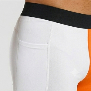 <b>Men's</b> <b>Compression</b> <b>Shorts</b> Mid Waist Elastic Spandex Polyester Quick Dry <b>Shorts</b> <b>Mens</b> Yoga Wear <b>Compression</b> <b>Shorts</b> <b>Men</b> - Product Image 2