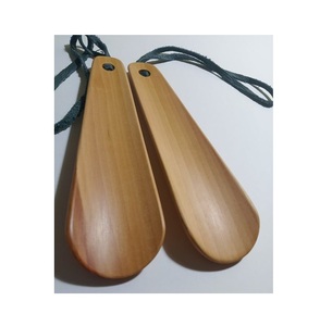 Hot Seller Unique Wood Shoe Horn Beech Handmade Product Eco Friendly Wooden Shoe Horn Handicrafts Shoe Wear Shoe <b>Helper</b> Use - Product Image 1