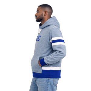 Sudadera con Capucha de Mezclilla Phi Beta Sigma, Ropa de Fraternidad Griega con Diseño Audaz, Comodidad Premium y Estilo Atlético - Product Image 3
