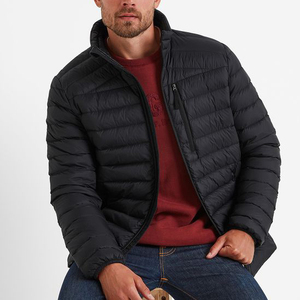 Chaqueta de Plumón Larga para Hombre con Logotipo Personalizado, Abrigo Acolchado Cálido para Invierno - Product Image 3