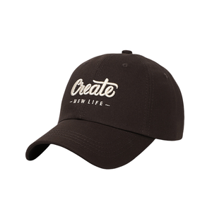 Gorra de Béisbol al por Mayor Estilo Americano con Logotipo Bordado en 3D, Visera Curva Vintage, Gorra de Tela con Cierre a Presión, Letras Impresas, para Uso Comercial - Product Image 3