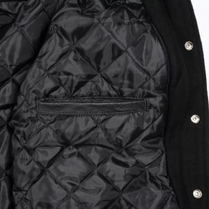 Chaqueta Bomber de Satén para Hombre de Alta Calidad, Nuevo Estilo Acolchado con Decoración Bordada - Product Image 6