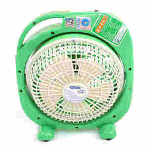Ventilador de Pedestal LED de 16 Pulgadas, Color Gris, Refrigeración por Aire, Marca Air Cooling, para Uso en Garaje y Exteriores, Opción de Montaje en Pared, Diseño de Plástico, Alta Velocidad - Product Image 1