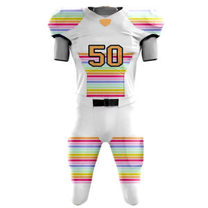 Uniformes de football américain personnalisés pour jeunes, haut en twill, fabriqué au Pakistan, vêtements de football américain pour le sport à prix avantageux - Product Image 2