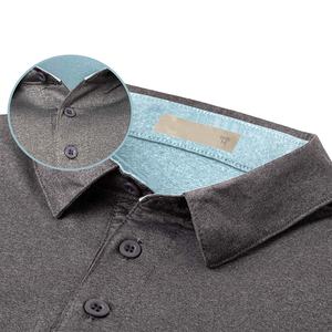 Polo de Golf para Hombre Personalizado, Camisa de Rendimiento con Protección UV contra la Humedad, Tejido de Punto Sólido, Estilo Teenis para - Product Image 6