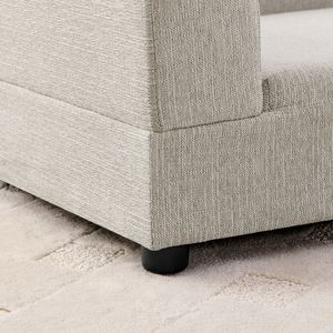 Divano per Animali Domestici Oversize dal Design Rettangolare Moderno, Comodo con Schienale e Braccioli, Morbido Cuscino Beige per Cani di Taglia Media/Grande - Product Image 4