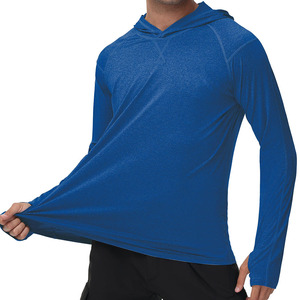 Best Performance Fishing Hoodie For Men's Street Look Polyester Spandex Amazing Product Fishing Hoodie For Men's - Product Image 3