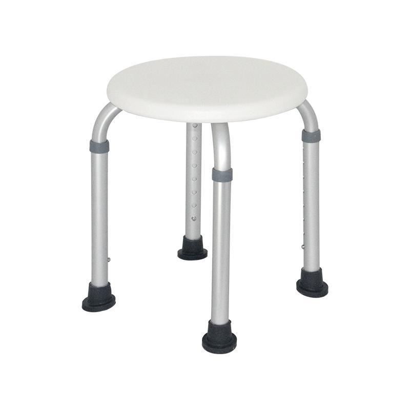 MN-XZY002 Rotary Bath Shower Chair with Armrests Adjustable Elder Portable Folding Bath  Chair