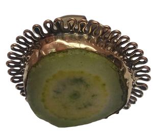 Nouvel arrivage de bijoux de luxe pour femmes Inde Bague en laiton ER--180523R Logo personnalisé Bijoux en forme de diamant couleur taillée Christian - Product Image 1