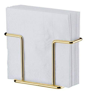 Standard design hotel ware <b>table</b> decorative Metal napkin stand great quality napkin standing holder <b>Table</b> Top Office Bathroom - Product Image 2