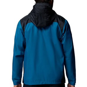 <b>Men's</b> Waterproof <b>Raincoat</b> Outdoor Hooded Jacket <b>Men's</b> Hooded Color Blocking Waterproof Jackets Custom Logo <b>Men</b> Rain Jackets - Product Image 2