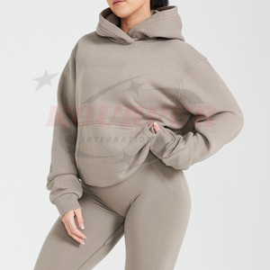 Nouvelle arrivée : sweat à capuche pour femme, coupe ample, respirant, confortable et idéal pour se réchauffer, à prix raisonnable. - Product Image 3