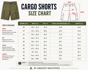 High Quality <b>Cargo</b> Shorts Men Ripstop Cotton Durable Multi Pocket <b>Work</b> Outdoor Shorts Custom OEM Supplier - Product Image 6