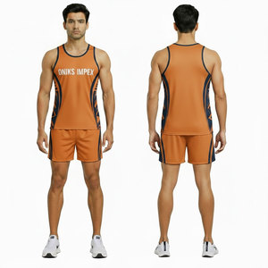 Uniforme Profesional Personalizado para Equipo de Atletismo, Jersey y Pantalones Cortos Sublimados de Alta Calidad, Uniforme de Atletismo de Secado Rápido - Product Image 6