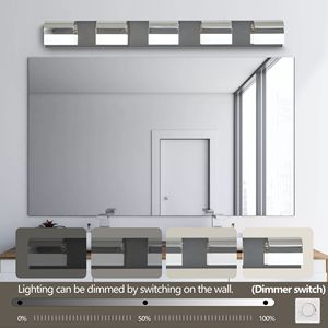 Moderna Lampada da Bagno a 5 Luci LED per Specchio, Illuminazione da Parete per Bagno - Product Image 3