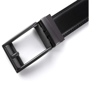 RAHRAJ ENTERPRISES Cinturón Casual de Cuero Vacuno para Hombre, Hebilla Ajustable con Diseño de Calavera, Aleación, 3.5cm de Ancho, 110cm de Largo, Duradero y Sólido - Product Image 2
