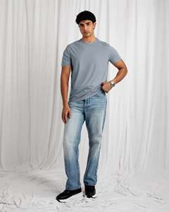 เสื้อยืดแขนสั้นผู้ชาย สไตล์มินิมอล สีพื้นเรียบ รับทำแบรนด์ ขายส่งจำนวนมาก - Product Image 3
