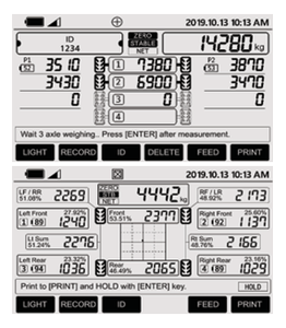 Indicador de Eje Inalámbrico con Pantalla de Tinta Electrónica, Respaldo de Datos por USB, Teclado de Silicona Resistente, 1 Año de Garantía - Product Image 2