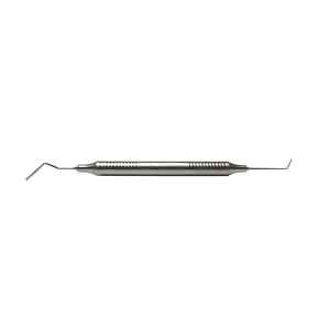 Sonda Exploradora Dental Goldman Fox NR 6 (1-2-3-5-7-8-9-10) de Acero Inoxidable Reutilizable, Equipo Periodontal Manual Plateado con Certificación CE - Product Image 3