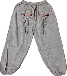 Hippie Pantalon Mans Pantalon Femme Stonewash Harem Hippy Pantalon Hommes Baggy Stretch Taille Gypsy Hippy Pantalon GC-AP-1355 - Product Image 1