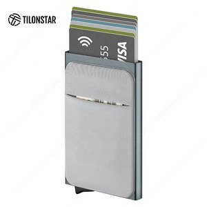 TWM110c Smart RFID-blockierende Schlanke Geldorganisator-Brieftasche Metall Pop-up Kartenhalter für Geschenke - Product Image 2
