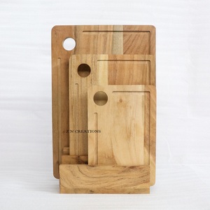 Planche à découper professionnelle en bambou grand format, robuste, écologique, compatible lave-vaisselle, pour la préparation culinaire, fourniture directe usine - Product Image 6