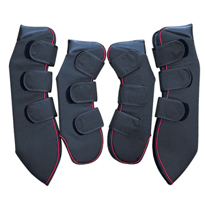 Nouvelle Arrivée Bottes de Voyage Équestres pour Chevaux, Protection des Jambes en Acier Inoxydable et Nylon - Product Image 5