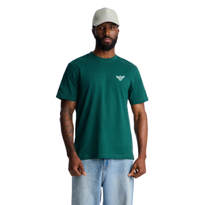 Camiseta de Algodón de Manga Corta con Cuello Redondo para Hombre, Informal, Suave y Cómoda, Corte Regular, Básica, para Uso Diario, Estilo Urbano, Clásica - Product Image 1