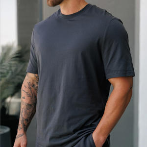 Camisetas de punto 100% algodón para hombre, estilo streetwear, con impresión de logotipo personalizado, fabricante de ropa de marca. - Product Image 4