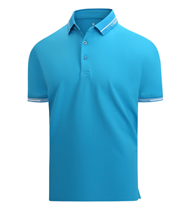 Tissu Modal Solide à Séchage Rapide pour Chemise, Anti-Plis, Impression Numérique, pour Hommes, Sport, Golf, Marque Personnalisée, Décontracté - Product Image 1
