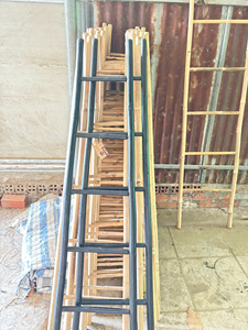 Premium <b>Bamboo</b> <b>Ladder</b> Natural Home Organizer for Storage Display Decoration and Multiple Household Uses - Product Image 6