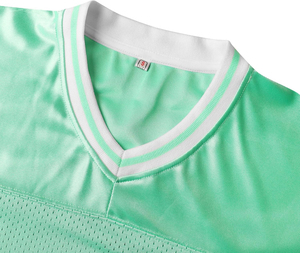 Maillot de football col en V haute qualité, respirant, personnalisable pour les matchs et les entraînements de club - Product Image 3