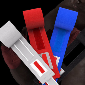 Bandage de boxe sportif 100% coton pour la boxe et le taekwondo, utilisation en salle de sport, logo personnalisé disponible, haute qualité, logo personnalisé - Product Image 5