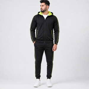 High Quality Men Winter Hip Hop Streetwear Breathable Latest 2026 Windbreaker <b>Jacket</b> Double Zipper Oversized <b>Track</b> <b>Jacket</b> Stand - Product Image 1