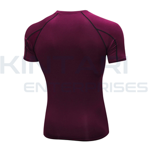 Custom Logo Men Rash Guard Quick Dry UPF50+ Anti UV Polyester Spandex Long Sleeve <b>Swim</b> <b>Shirt</b> B2B Wholesale Manufacturer - Product Image 4