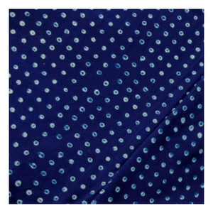 Tay khối in Batik Indigo Paisley vải để bán - Product Image 2