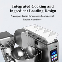 Wok Inteligente con IA Comercial, Totalmente Automático, Robot de Cocina Inteligente para Freír Alimentos, Equipo de Cocina para Restaurantes