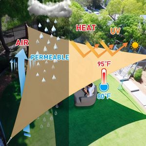 Telo Ombreggiante in Tessuto Anti-UV 3x3x4,2m per Esterni, Patio, Giardino, Serra, Spiaggia, Schermo Privacy, Uso Interno ed Esterno - Product Image 6